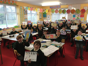 Con Houlihan writing competition Scartaglen Schools in Scartaglen Kerry